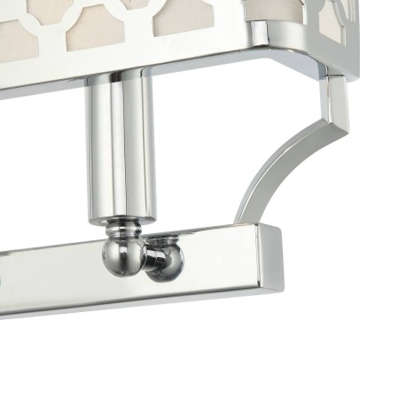 Kinkiet Peri w chromie  w stylu modern classic