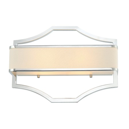 Kinkiet Lari w chromie w stylu modern classic