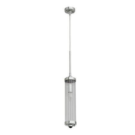 Lampa wisząca Bresle w chromie w stylu klasycznym