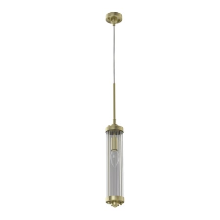 Lampa wisząca Bresle chrome Art Deco