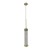 Lampa wisząca Bresle chrome Art Deco