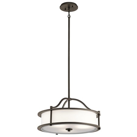 Lampa wisząca Diana ciemny brąz, prawie czarny