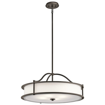 Lampa wisząca Diana ciemny brąz, prawie czarny