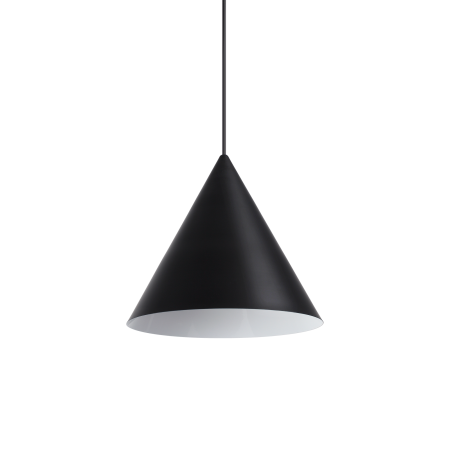 Lampa Venus czarna średnica 30 cm