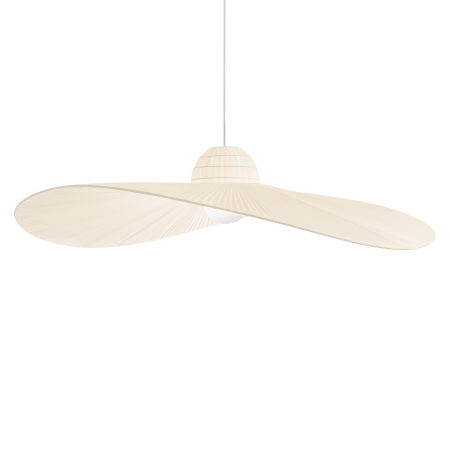 Lampa wisząca na kształt kapelusza
