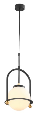 Lampa wisząca Astra czarno złota