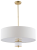 lampa Empoli wisząca z dużym abażurem