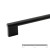 Reling meblowy Peri Long czarny rozstaw 1178 mm