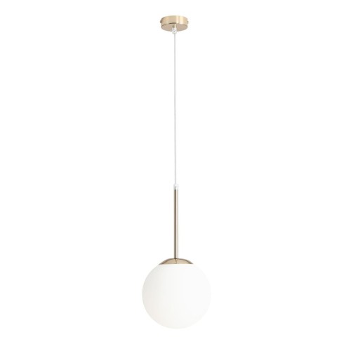 Przejdź do produktu Lampa wisząca Malmo kula 20 cm złota 