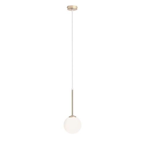 Przejdź do produktu Lampa wisząca Malmo kula 14 cm złota 