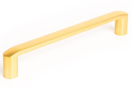 uchwyt gama 192 mm złoty mat