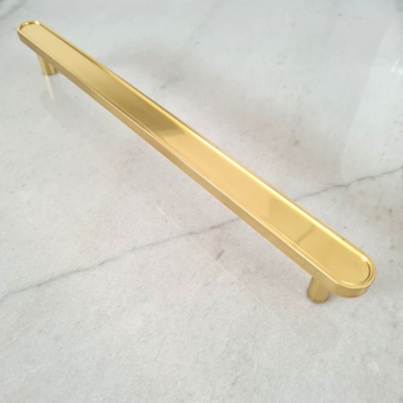 uchwyt reling meblowy mosiężny RM316  złoty