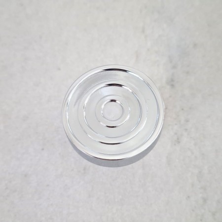 Gałka meblowa mosiężna GM126 ślimak chrom