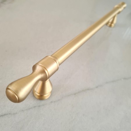 uchwyt meblowy mosiężny RM302 złoto satyna lakierowany