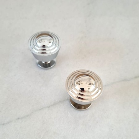 gałka meblowa GM108 nikiel i chrom