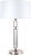 lampa Artu gabinetowa z abażurem nikiel