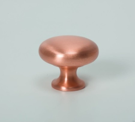 Gałka meblowa Yoko miedź satyna
