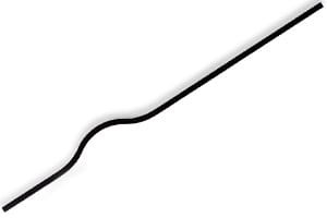 długi asymetryczny reling meblowy czarny Becket