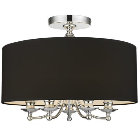 Plafon ABU DHABI C05428CH-BK 50 cm