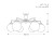 wymiary Artu plafon 6 ramienny ART-PL-6 (N) G