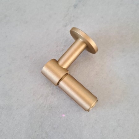 mosiężny szczotkowany uchwyt GM137 haczyk