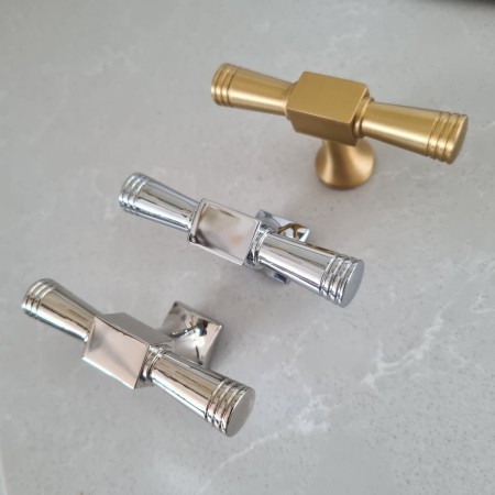 uchwyty meblowe  GM112 mosiężne