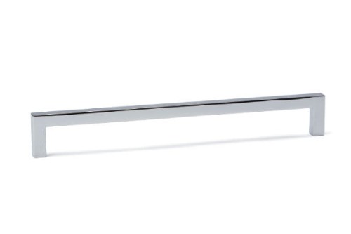 Przejdź do produktu Uchwyt reling meblowy Square chrom połysk 2 rozstawy