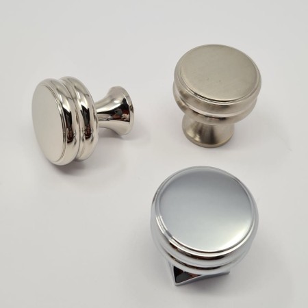 Gałki meblowe srebrne GM143