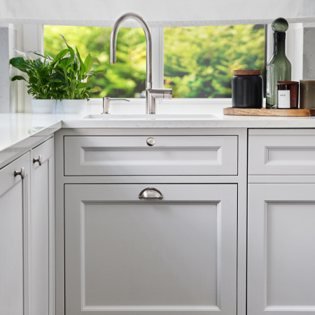 Galka-Muszelka-mosiężna gm128 Nikiel-szczotkowany