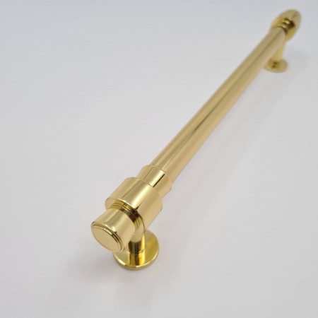 Uchwyt meblowy RM326 mosiądz polerowany lakier połysk