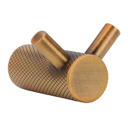 haczyk mosiądz starzony podwójny 2463 bok