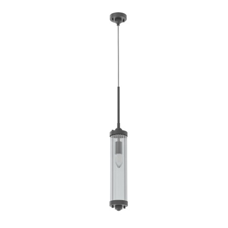 Lampa wisząca Bresle czarna Art Deco