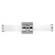 admiral simple 2 kinkiet srebrny nad lustro