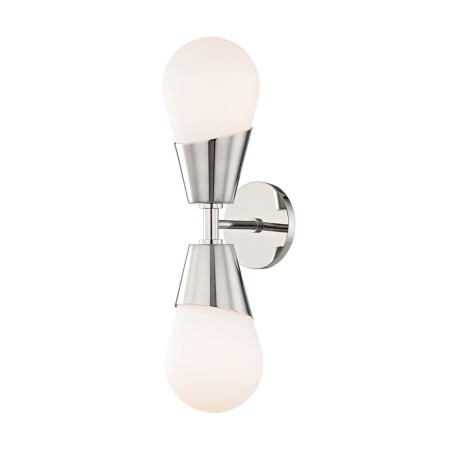 Lampa ścienna do łazienki Quet niklowana