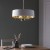 6 ramienna lampa wisząca w stylu Hamptons Flamanco gold