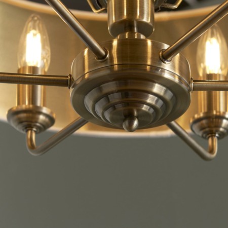 Flamcenco Gold lampa 6 ramienna