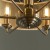 Flamcenco Gold lampa 6 ramienna