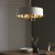 Lampa wisząca Flamenco gold M aranżacja