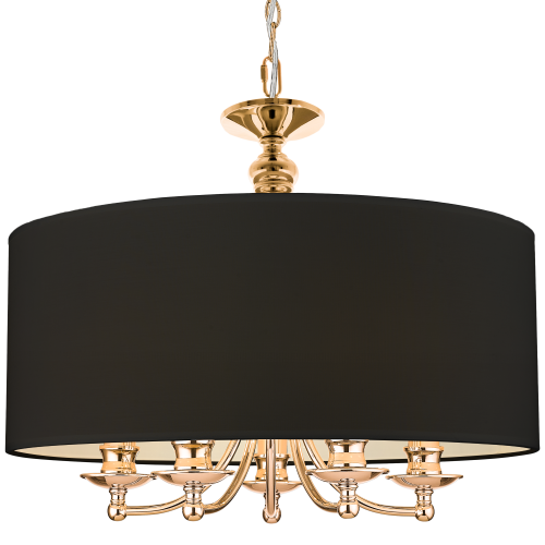 Przejdź do produktu lampa wisząca Abu Dhabi złota 50 cm 2 kolory abażura