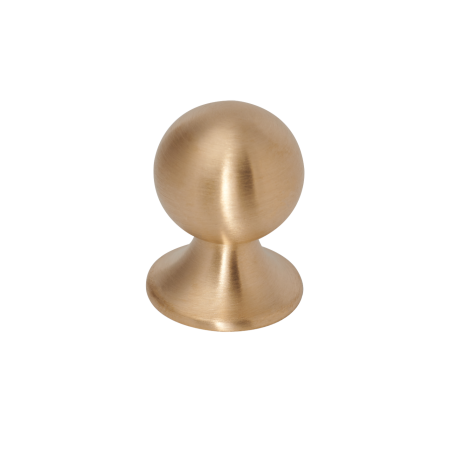 mosiężna gałka meblowa G149  mosiądz szczotkowany lakierowany