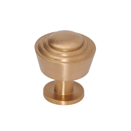 gałka mosiężna GM108 mosiądz szczotkowany lakierowany