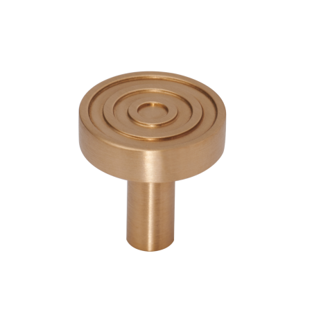 gałka mosiężna G126 mosiądz szczotkowany lakierowany