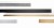 uchwyt krawędziowy biały Straight 1056 mm 05180LM1