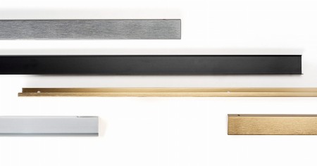 uchwyt krawędziowy inox Straight 1056 mm