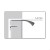 wymiary uchwyt Edge czarny 100 mm