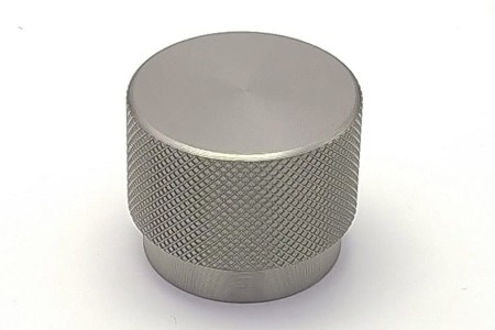 duża gałka do mebli 38 mm Peri Big srebrna inox