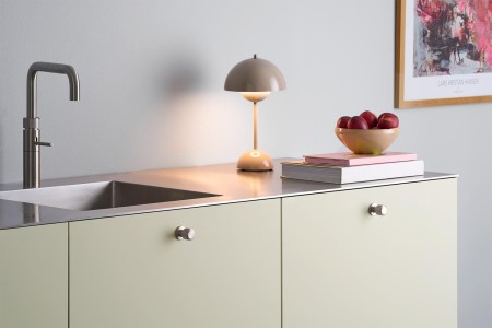 gałka do mebli Joan z diamentowaniem inox