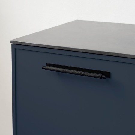 uchwyt do mebli joan z podkładką czarny 192 mm