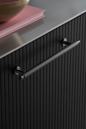 reling meblowy Brau antracyt 192 mm aranżacja