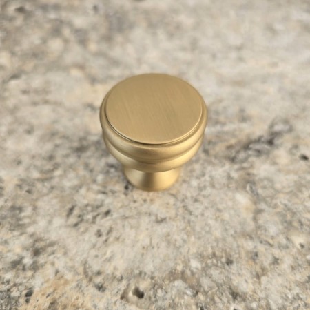 gałka mosiądz szczotkowany GM143 matowa